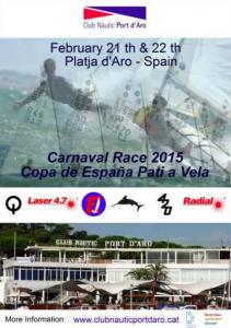 XXVII Carnaval Race-Copa d’Espanya Pati a Vela el 21 i 22 de febrer