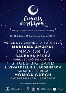 Els Concerts de Mitja nit tornen aquest estiu al Port de Sitges