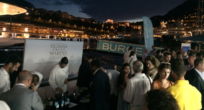Vilanova Grand Marina-Barcelona colabora con Burgess durante el Monaco Yacht Show 2015