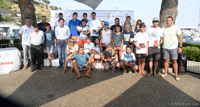 El CV Blanes acoge la copa de España de Windsurf