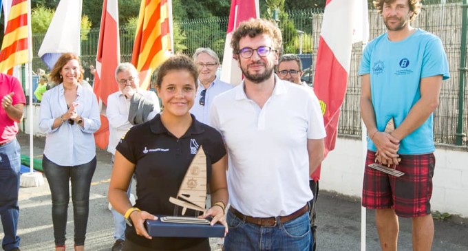 Rafael Rabasa (CN El Balís) i Lluïsa Puig (CN Estartit), campions d’Espanya de classe Europa