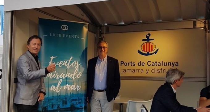 Urbe Events presente en el stand de Ports Catalunya durante el Salón Náutico de Barcelona