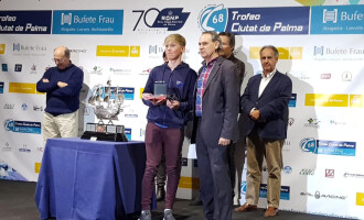 Marc Tello, del CN El Balís,  ganador absoluto de la Clase Europa en el 68º Trofeo de Palma