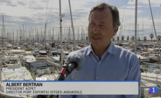 TVE explica la preparación de los Puertos Deportivos de Cataluña para recibir a sus usuarios