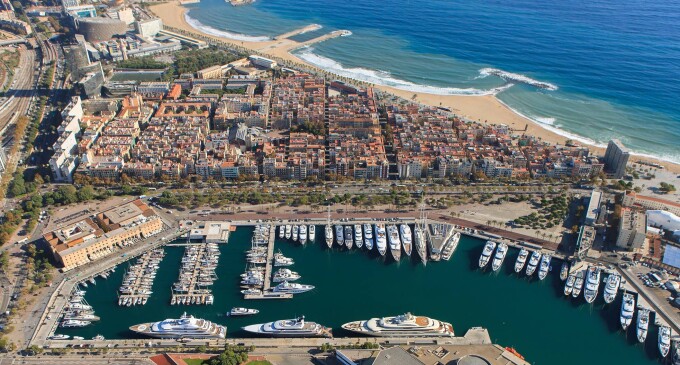 Marina Port Vell y los superyates contribuyen en la economía de Barcelona