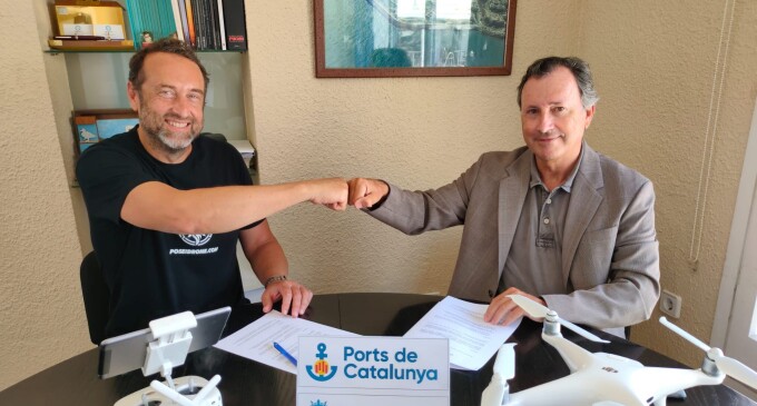 Las grabaciones más profesionales con dron llegan a los Puertos de Cataluña