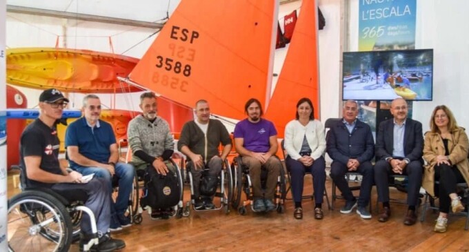 El CN l’Escala y el Grupo Mifas valoran el proyecto ‘Por un Mar Accesible’ en la Feria de Muestras de Girona