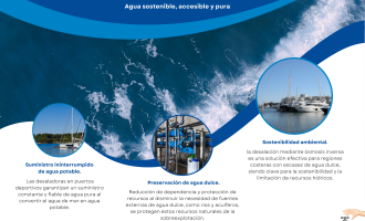 El agua sostenible, accesible y pura llega a los Puertos de Cataluña de la mano de Fimallori