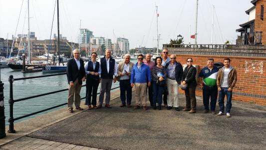 Diversos associats de l’ACPET visiten el Saló Nàutic de Southampton