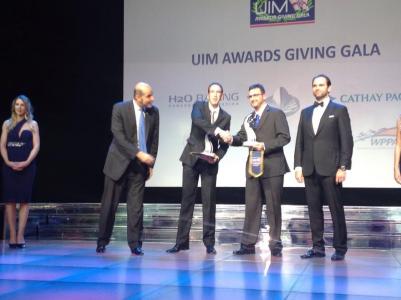 Port Ginesta present a la gala de lliurament de premis UIM a Montecarlo