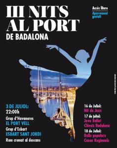 Llega la III Edición de Las Noches en el Puerto de Badalona 