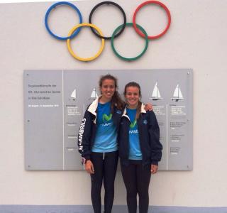 Carla i Marta Munté del CN Cambrils primeres fèmines a la Setmana Olímpica de Kiel