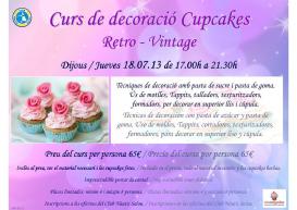 Curso de decoración de Cupcakes retro-Vintage en el Club Nàutic Salou