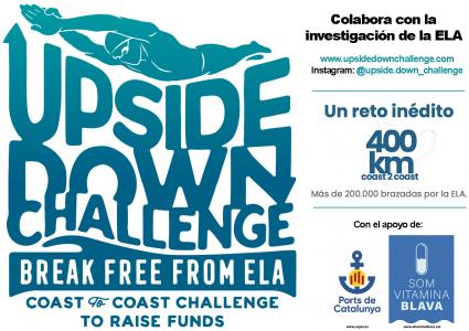 Els Ports de Cataluña colaboran con la Upside Down Challenge para dar visibilidad al ELA